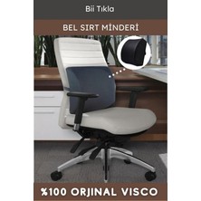 Visko Bel ve Sırt Minderi, Ofis ve Araç Için Rahat Destek Yastığı