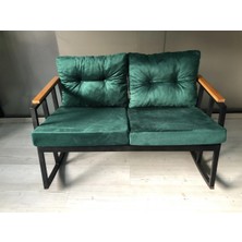 2'li Sallanan Sandalye Tv Koltuğu Kafe-Balkon-Mutfak-Berjer-Ofis Sallanır Çiftli Koltuk