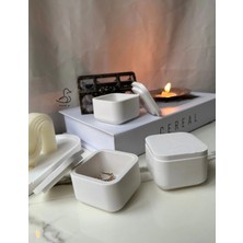 Küp Görünümlü Dekoratif Tabak Kase 3’lü