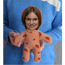 BK Gift Kişiye Özel Fotoğraflı Karpuz Tasarımlı Bebek Yastık, Arkadaşa Hediye-1