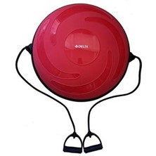 Delta Ultra Dura-Strong New Deluxe Model 62 cm Çap Bosu Ball Bosu Topu Pilates Denge Aleti (Pompalı)