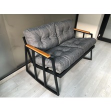 2'li Sallanan Sandalye Tv Koltuğu Kafe-Balkon-Mutfak-Berjer-Ofis Sallanır Çiftli Koltuk Miami