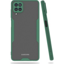 Eco Port Samsung Galaxy A22 Kılıf Platin Silikon - Yeşil