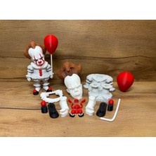 Hasfar Tech Pennywise Palyaço Figür – Demonte 3D Baskı Model
