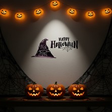 Happy Halloween Temalı Duvar Stickerı
