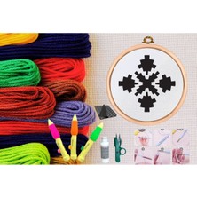 Punch Seti Nakış Seti Kasnaklı Kendin Yap Seti Seri 104