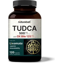 Naturebell Tudca 500 Mg With Ox Bile (125 Mg ) 120 Kapsül