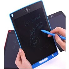 Sarfex Writing Tablet LCD 8.5inç Dijital Kalemli Çizim Yazı Tahtası Grafik Not Yazma Eğitim Tableti Mavi