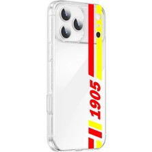 3gen Case Iphone 17 Pro Uyumlu Desenli Şeffaf Silikon Kılıf