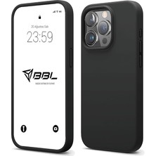 CetKing iPhone Kılıf Ince Sıvı Silikon 3 Katmanlı Tam Kaplamalı Yumuşak Jel Kauçuk Kılıf Kapak (Siyah, iPhone 13 Pro Max)