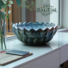 BitkiTÜRK Milano Model Fırınlanmış Beton Saksı 10CM×21CM