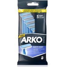 CetKing Men Banyo Tıraş Bıçağı, 5'li