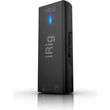 CetKing Multimedia Irig Hd 2 - Gitar Için Arayüz, 96 Khz 24 Bit A/d Dönüştürme, Üstün Ses Kalitesi, Kompakt, Profesyonel Ses, Fx ve Thru Ayarı