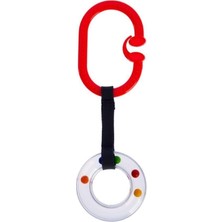 CetKing Çıngıraklı Puset Halkası Kırmızı Oval