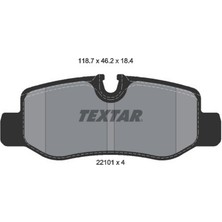 Textar Matrixzn Fren Balatasi Arka Mercedes Vito W447 14-
