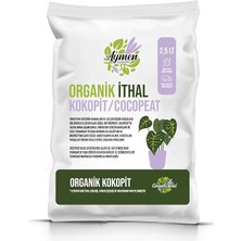 CetKing Aymen Organik Ithal Cocopeat (Ithal Kokopit Çiçek Toprağı) 2,5 Lt