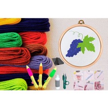 Punch Seti Nakış Seti Kasnaklı Kendin Yap Seti Seri 147