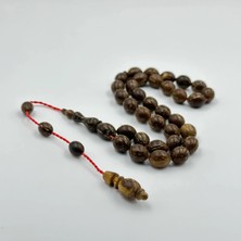 Usta Işçilikli Beyzi Kesim Orjinal ve Naturel Kuka Ağacı Tespih