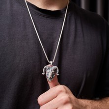 Umut Silver Koç Figürlü 925 Ayar Gümüş Kolye Ucu