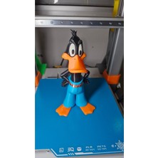 Hasfar Tech Daffy Duck Mall Pantolon Figürü | Masaüstü Dekorasyonu ve Hediyelik Eşya