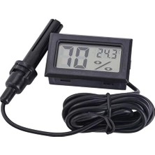 CetKing Nem Ölçer Termometre Problu Nem Ölçer Termometre Kuluçka Makinası Için Termometre Nem Ölçer