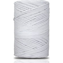 Pamuk Makrome 2 mm Beyaz