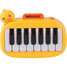 8897-1B Ördek Işıklı Müzikal Piano