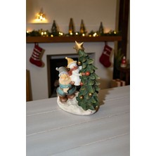 Harmoni Art Dekoratif Noelbaba Kardan Adam Yeniyıl Biblo