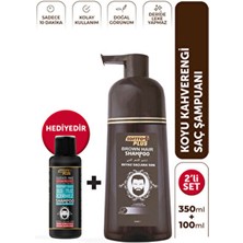 Softto Plus Brown Hair Shampoo Anında Etkili Koyu Kahverengi Boya Şampuan (Koyu KESTANE)350 ml