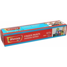 ERN-710 Heroes Color 6lı Parmak Boya - Eren Oyuncak