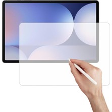 CetKing Samsung Galaxy Tab S10 Plus Tablet ile Uyumlu Tablet Paper Like Pencil Destekli Kağıt Hissi Veren Mat Ekran Koruyucu - AL3289