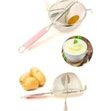 CetKing Çevirme Kollu Patates Püresi Salça Yapma Makinesi
