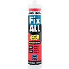 CetKing Fix All Super Strong Tutkal/dolgu Malzemesi 290 ml Kartuş Beyaz