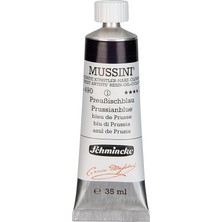 CetKing Mussini Artist Yağlı Boya 35 ml Seri 1 490 Prussian Paris Blue