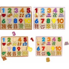 1006609  Tahta   Bultak Rakamlar Hayvanlı