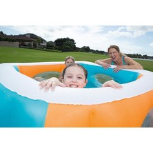 CetKing Pompalı- Şeffaf Pencereli Çocuk HAVUZU(168X168X56CM) 51132