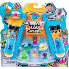 CetKing Lab Swarms Serisi 2, Atom Serisi 12 Paket - Yengeç Kedisi, Su Ekleyin, Test Tüpünü Sallayın ve 12, 1 Inç (2,5 Cm) Mrbeast Swarms Koleksiyon Mikro Canavarları Ortaya Çıkarın. 85+ Toplamak!