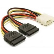 CetKing 4929 Ikili Çift Sata Power HDD 4 Pin Güç Kablosu