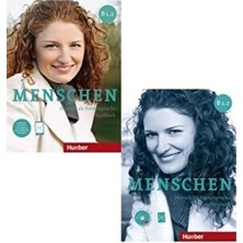 Hueber Menschen B1.2 Kursbuch ve Çalışma Kitabı DVD-Rom Büyük Boy Eğitim Seti