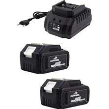 Hammerkraft Lieber German Assur Dawrek Daflong Bütün Setlere Uyumlu Lithium Ion 10PILLI 2batarya ve Şarj Cihazı