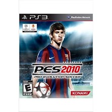 Konami Pes 2010 Playstation 3 Oyunu Pro Evolution Soccer Çok Oyunculu Desteği ile Eğlenceli