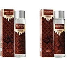 Bargello 2 Adet Çikolata Kokulu Cam Şişe Dökme Kapak Kolonya 180 ml