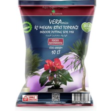 CetKing Botanik Vera Iç Mekan Bitki Toprağı 10 Litre Iç Mekan Çiçek Toprağı Toprak Harcı