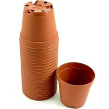 CetKing Botanik Serinova Kaktüs & Sukulent Üretim Saksı 8 cm Orta Boy 20 Adet (80X69)