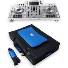 Pıoner Xdj Rx2 Setup Için Uyumlu Çanta Soft Case Kılıf. Siyah Mavi.