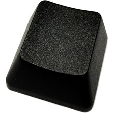 CetKing Yazısız Sade Mekanik Klavye Yedek Tuş Kapağı Siyah Dummy Keycap Tekli