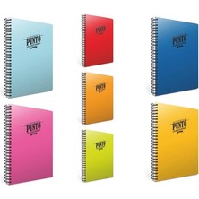 CetKing 187809 Defter A4 Punto Spiralli Pp 40 Yaprak Çizgili 6530