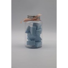 12'li Mavi Kavanoz Makyaj Süngeri Seti Suya Dayanıklı Özellikli Profesyonel Kullanım İçin