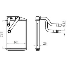 Oris Mtxdpn Kalorifer Radyatörü Peugeot Boxer Iii Citroen Jumper Fiat Ducato Iii 06- 230X163X26