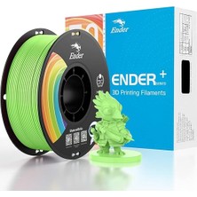 CetKing Resmi 3D Yazıcı Filament Ender Pla Pro Filament, Pla+ 3D Baskı Filamenti, Dayanıklı ve Dayanıklı, Boyutsal Doğruluk +/-0,02 Mm, 1,04 Kg/makara (Ep+-Elma Yeşili, Ender Pla Pro-1kg)